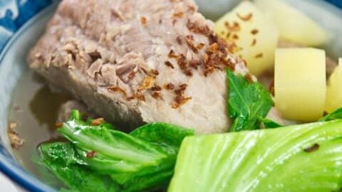 A bowl of Bak Kut Teh
