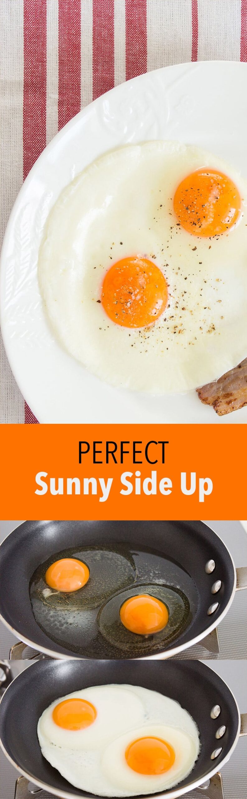 Perfect Sunny Side Up Eggs Recipe, image size:793x2560