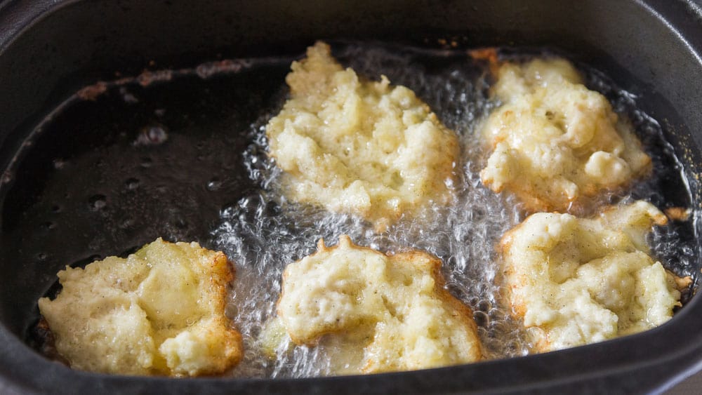 Banana Fritters with Vanilla Caramel Sauce Recipe