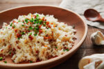 Sangag Rice Filipino Garlic Fried Rice Recipe (Sinangag) with crispy garlic