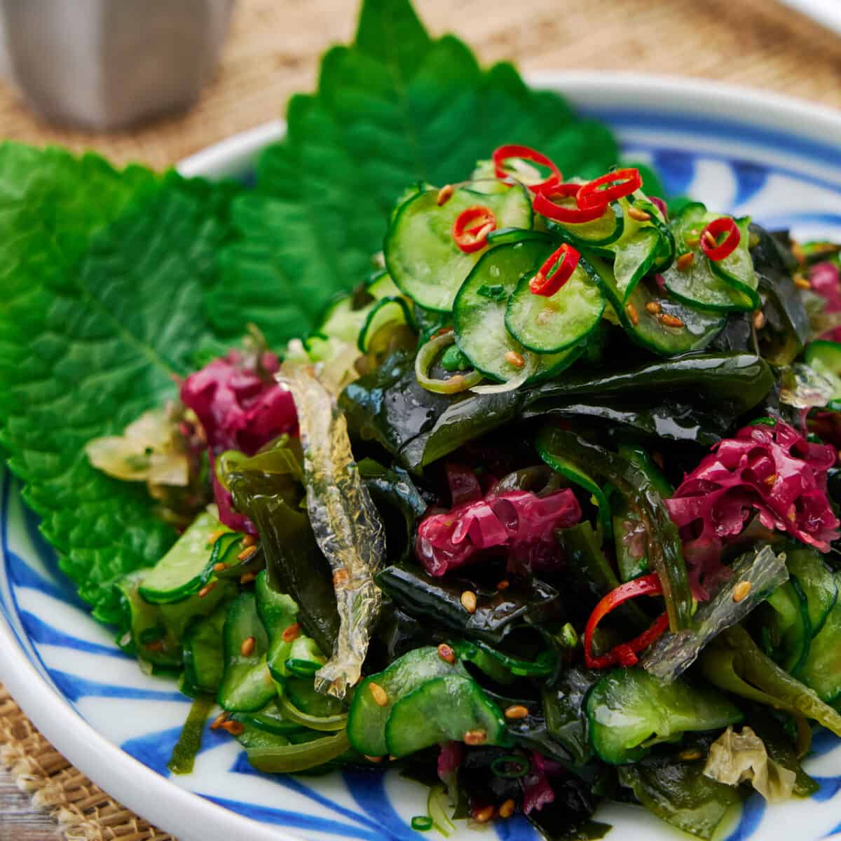BEST Seaweed Salad Recipe Japanese Wakame Salad