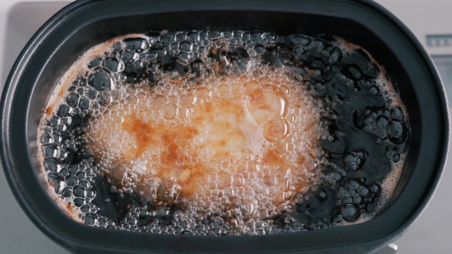 Frying Tonkatsu Pork Cutlet for Katsu Sando