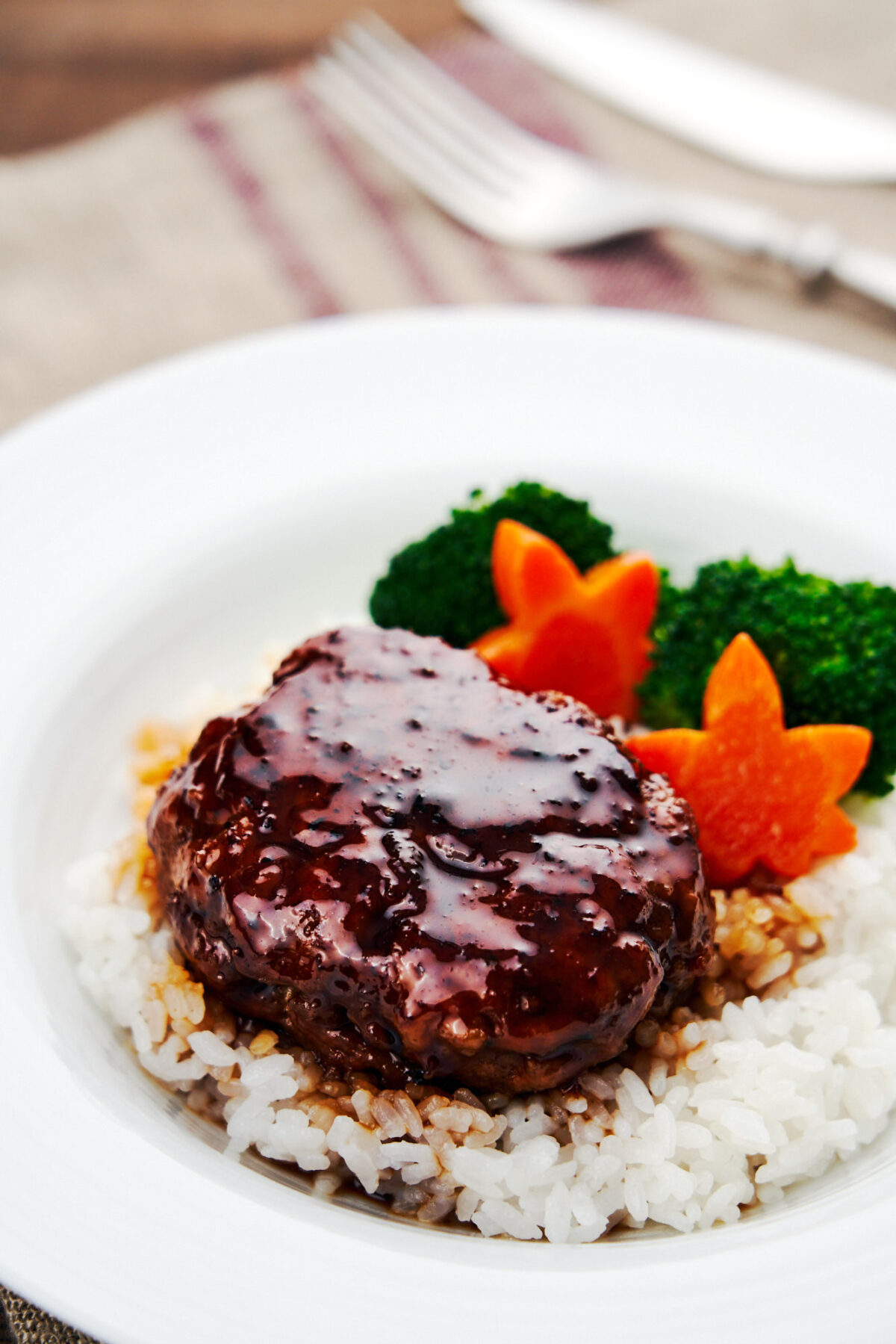 Japanese Hamburger Steak Recipe Teriyaki Hamburg Steak 