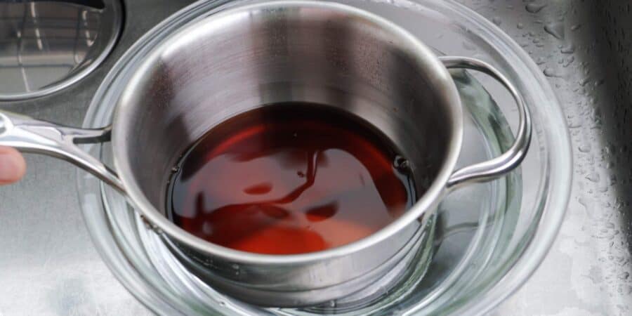 Making the brine.